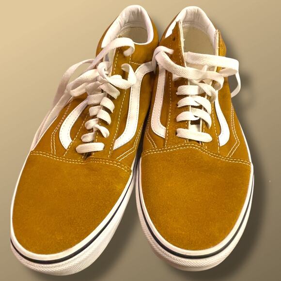 Men’s Size 11 VANS Off The Wall Rust Brown Suede/Canvas Skateboard Sneakers EUC - Picture 1 of 12
